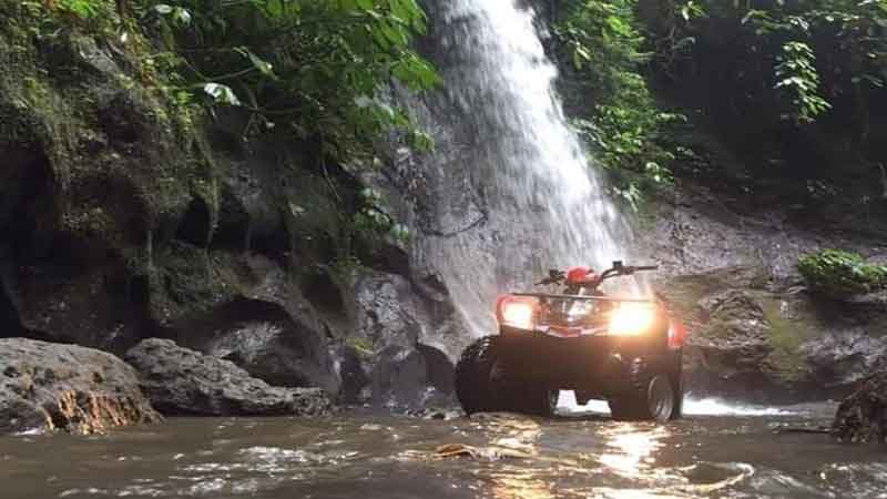 Kuber Bali ATV Adventure – ATV Tunnel and Waterfall Bali